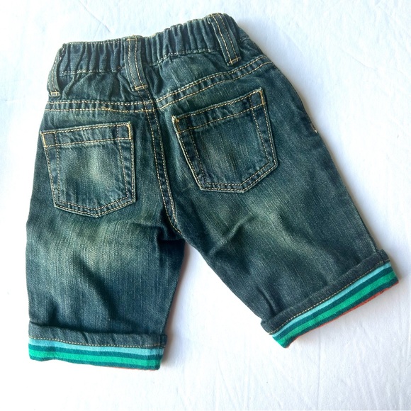 Gymboree Baby Boy Jean Pull On Shorts Size 3-6 Months NWT - Picture 3 of 4